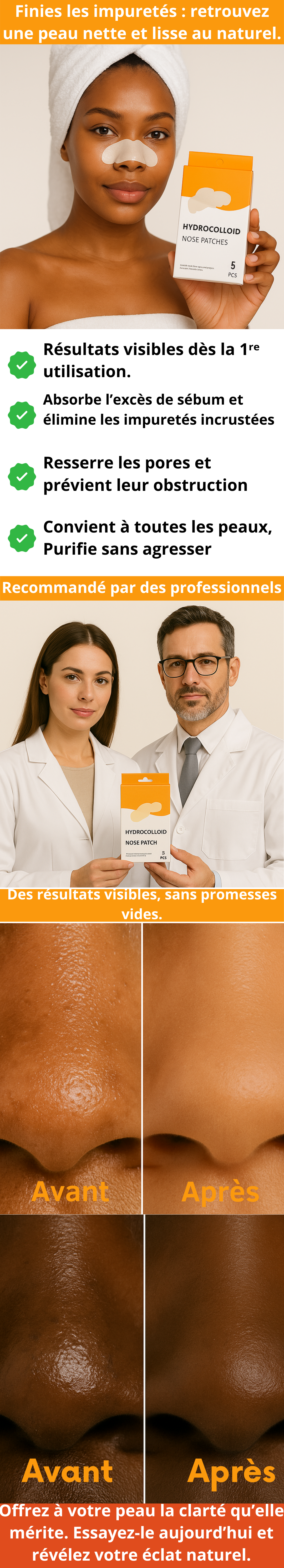 Patchs Nez Purifiants(15 Patchs) sg